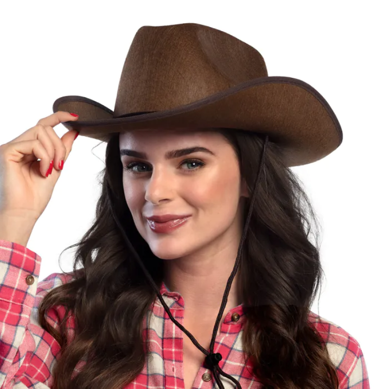 [BOL04097] CHAPEAU FEUTRE COWBOY