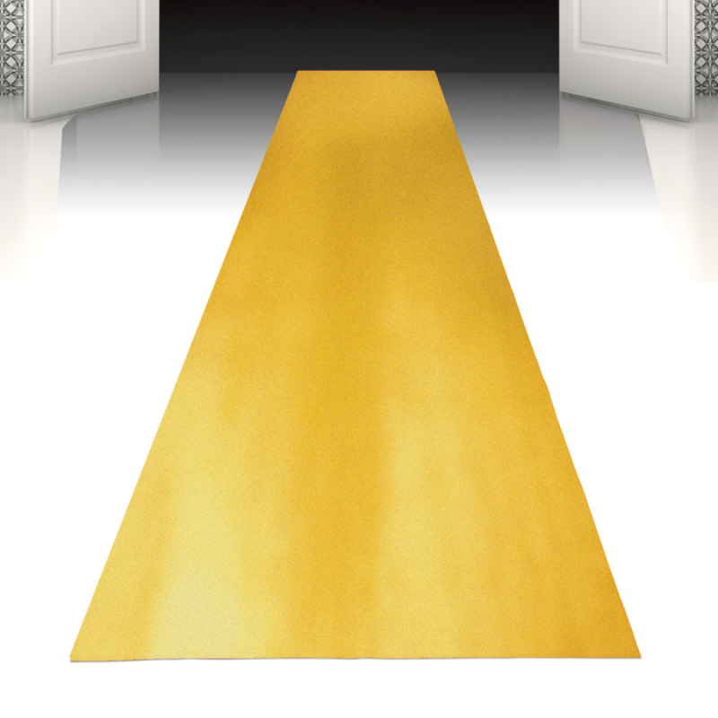 [BOL24006] Goldener VIP-Teppich - 450 x 60 cm