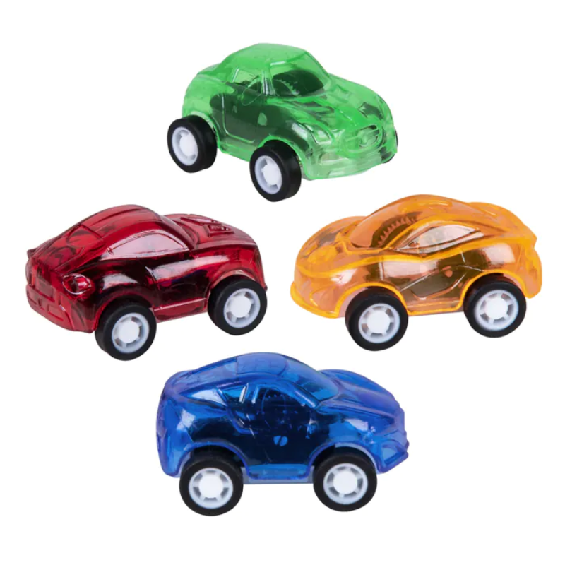 [BOL30790] Set of 4 Pull-Back Cars