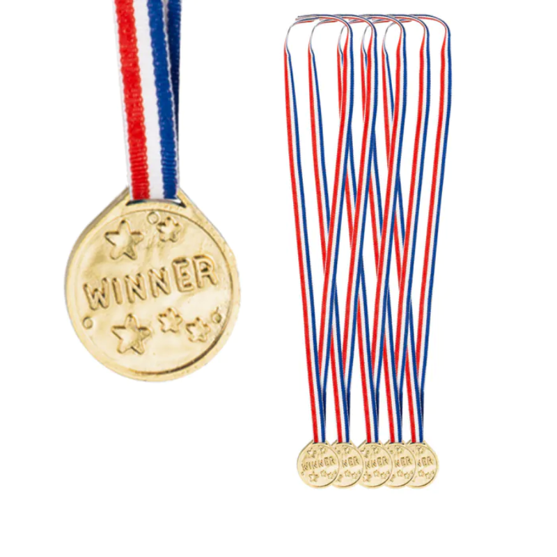 Set 6 Médailles 'Winner'