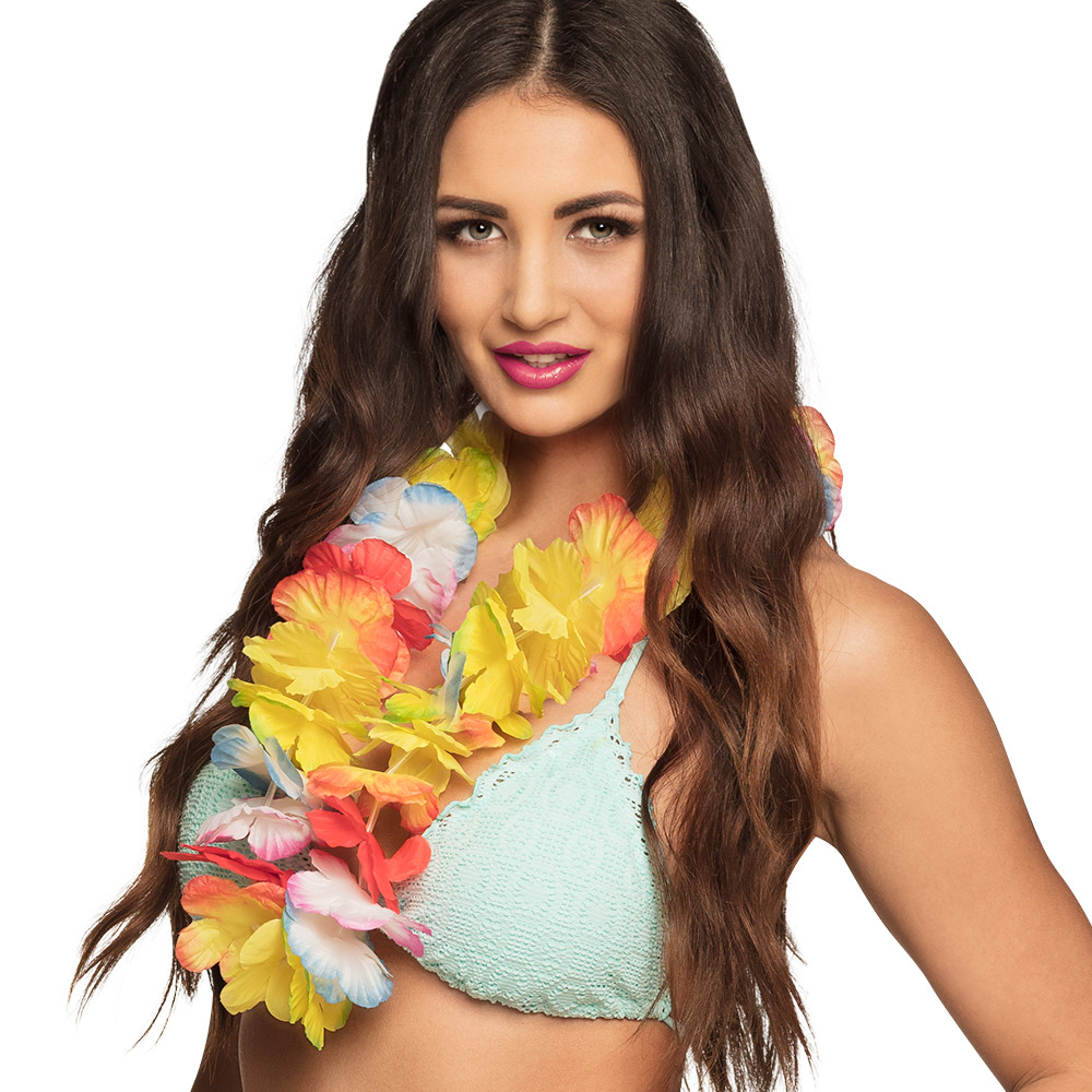 [BOL52410] Collier hawaiien Tropical