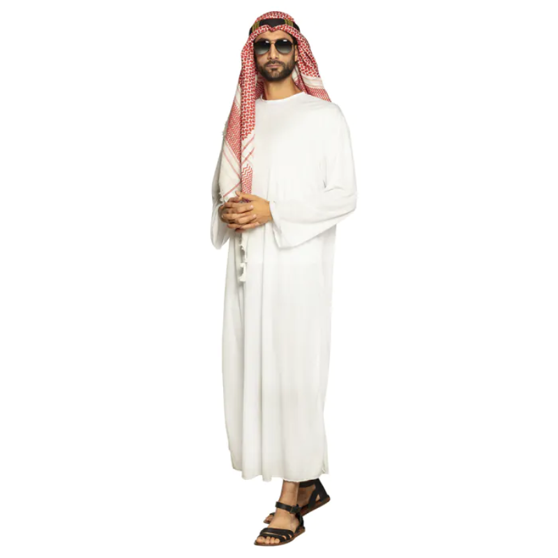[BOL84512] Saudi Prince Costume for Men (50/52)