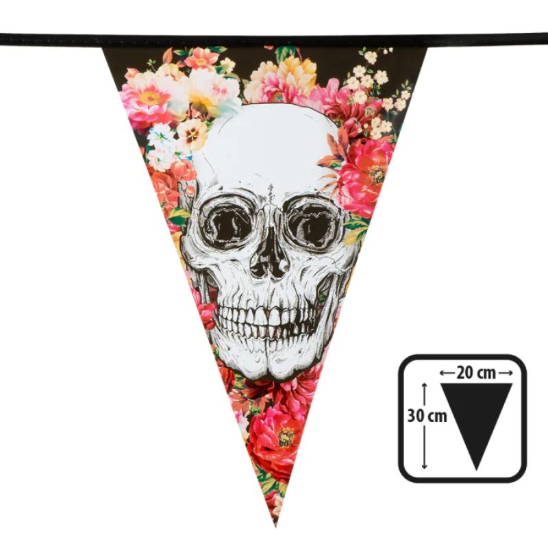 [BOL97070] Day of the Dead Bunting Garland