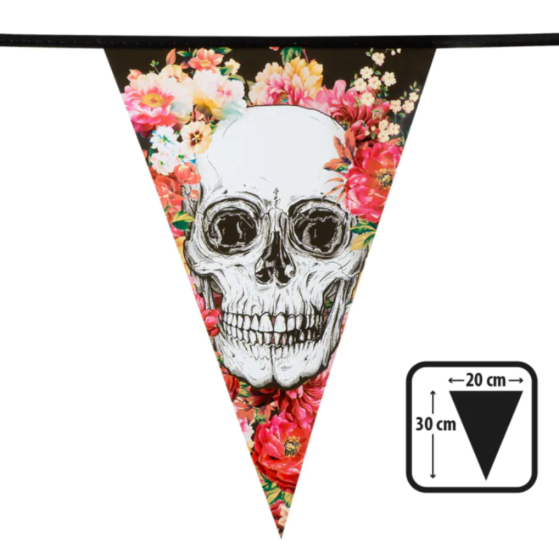 Guirlande de fanions Day of the dead