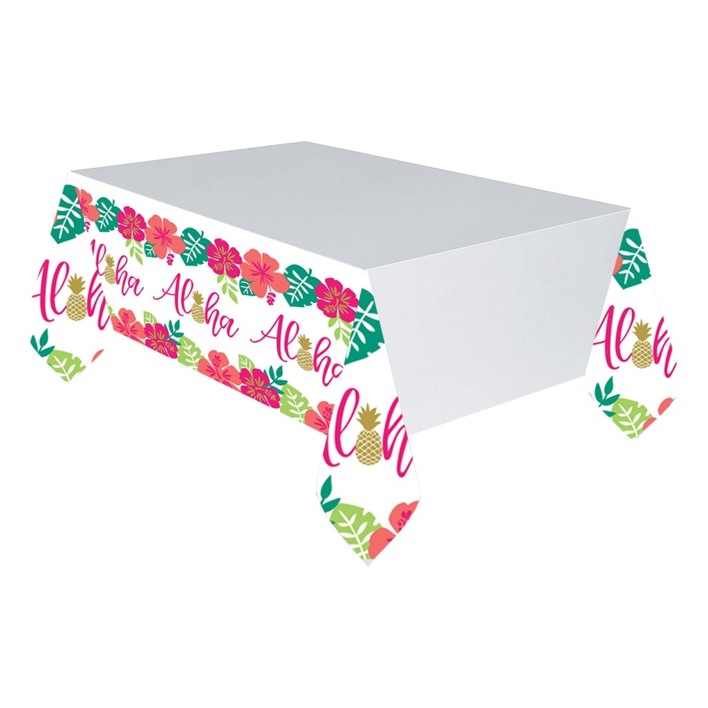 [AMS571953] "Aloha" paper tablecloth