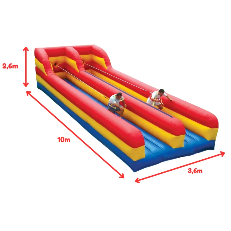 [A005 - Bungee Run] Bungee Run Inflatable Structure
