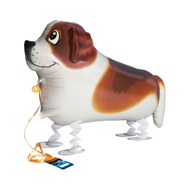 [BWSR2256] Walking balloon dog St Bernard