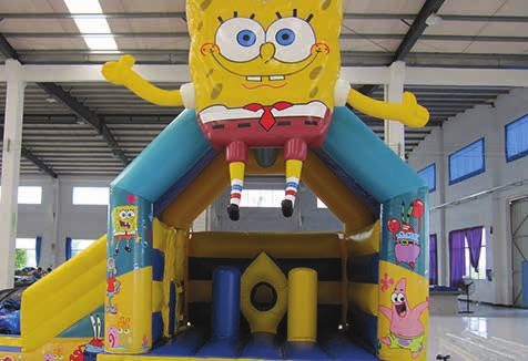 Château gonflable Bob l'éponge 