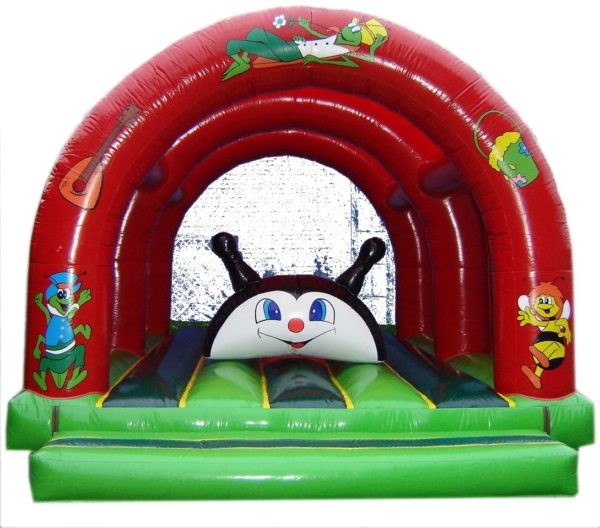 Château gonflable Coccinelle - Location