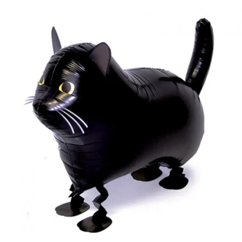 [BWSR8943] Walking balloon cat black