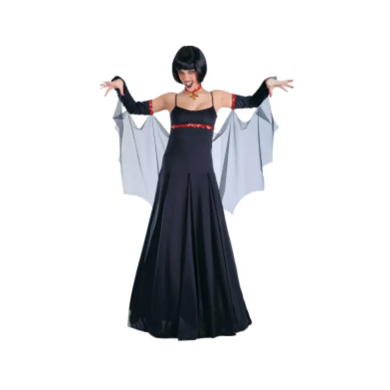 [CAR81045] Vivien Vampire Costume for Women, size 50-52