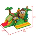 Structure Gonflable Monkey Jungle