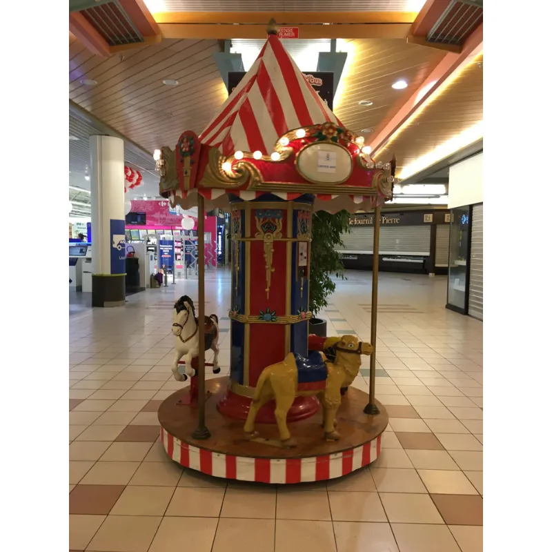 CARROUSEL Ancien 3 sujets, diamètre 1,75M