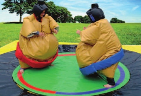 Sumo à 2 - Tapis + 2 costumes Adulte