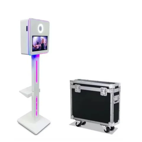 [Photobooth Animation] White Matrix Photobooth — rental
