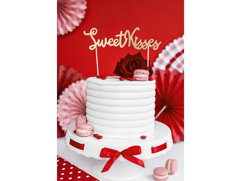 Cake Topper "Sweet Kisses"