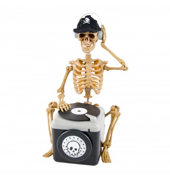 Décoration Dj Squelette 
