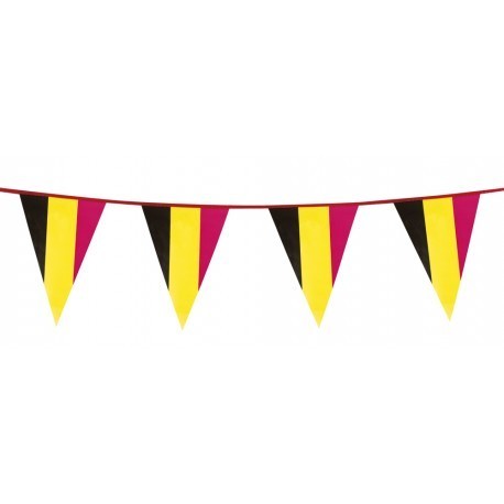 Guirlande de fanions drapeaux Belgique