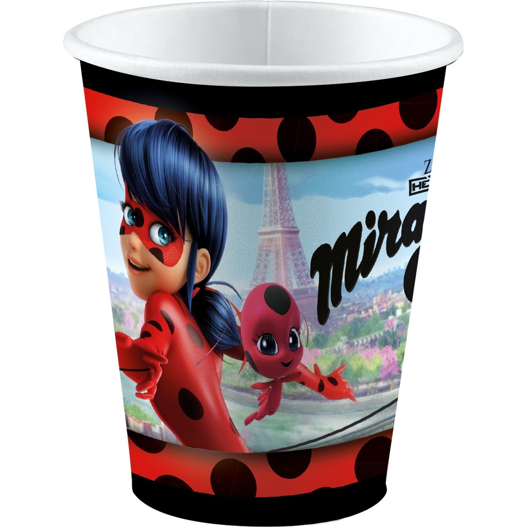 [AMS9902874] Gobelets Miraculous Ladybug (lot de 8)™