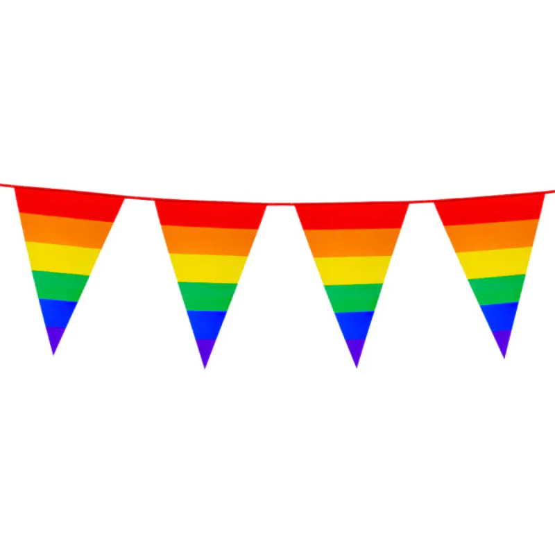 Guirlande de fanions Arc-en-Ciel