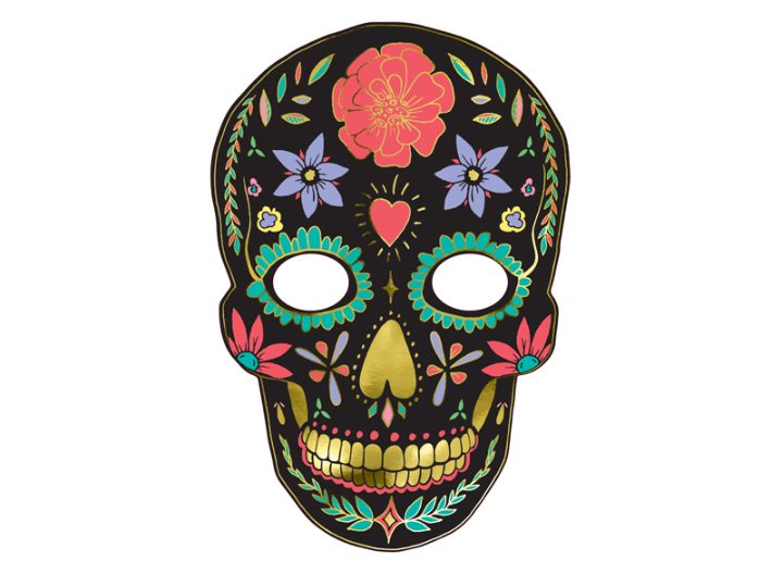 [PARMASP13] 'Dia de Los Muertos' Mask