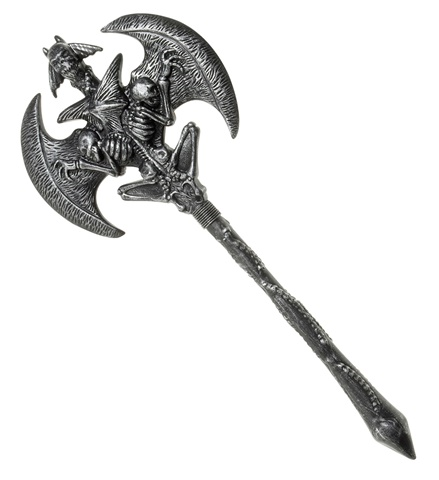 Double hache de guerrier 53 cm