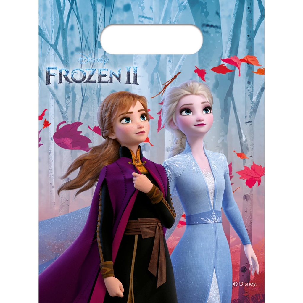 [FOL91130P] 6 Frozen II Party Bags