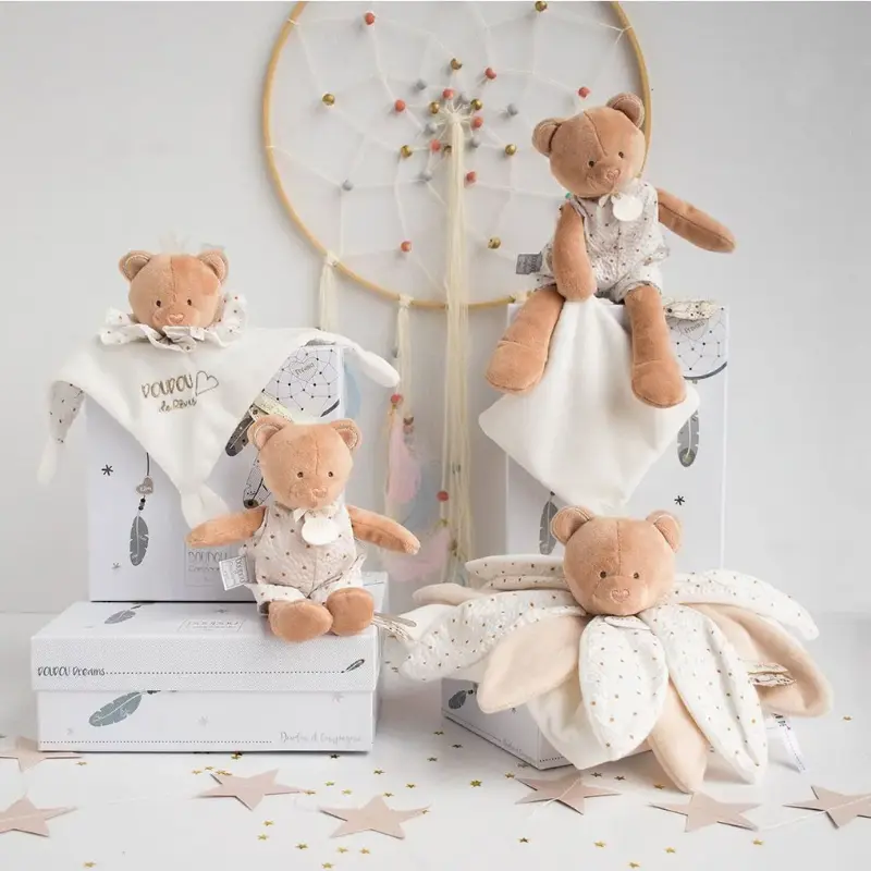 Peluche doudou Ours 20 cm