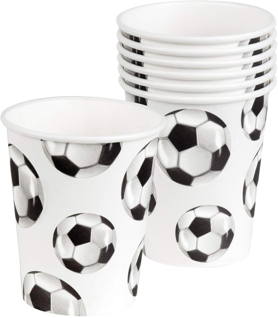 [BOL62507] 6 Fußball-Becher