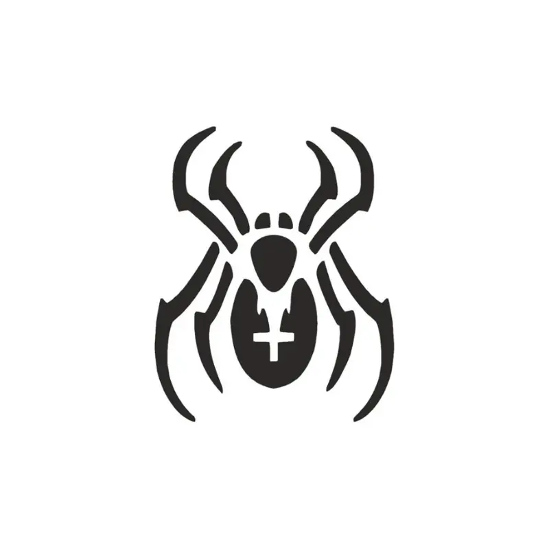 Self-Adhesive Stencils Spider