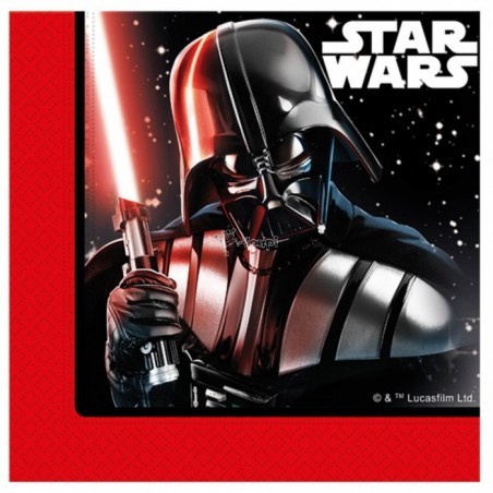 20 serviettes Star Wars
