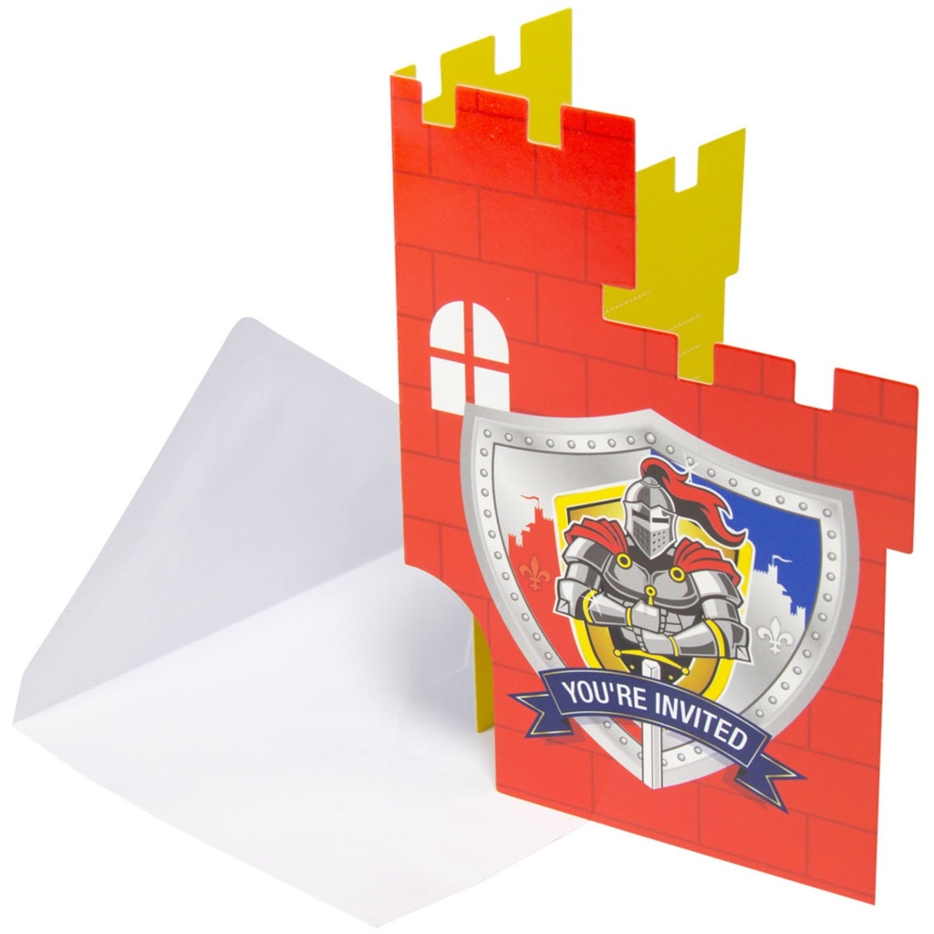 6 Invitations Chevalier