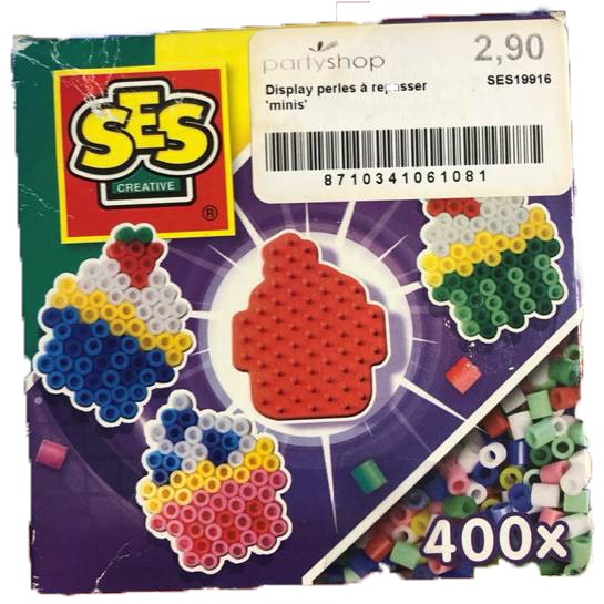 [SES19916] Perles à repasser - Cupcake