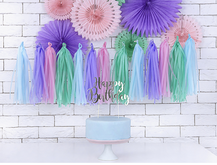 [PARTG3] Guirlande à Pompons en Papier