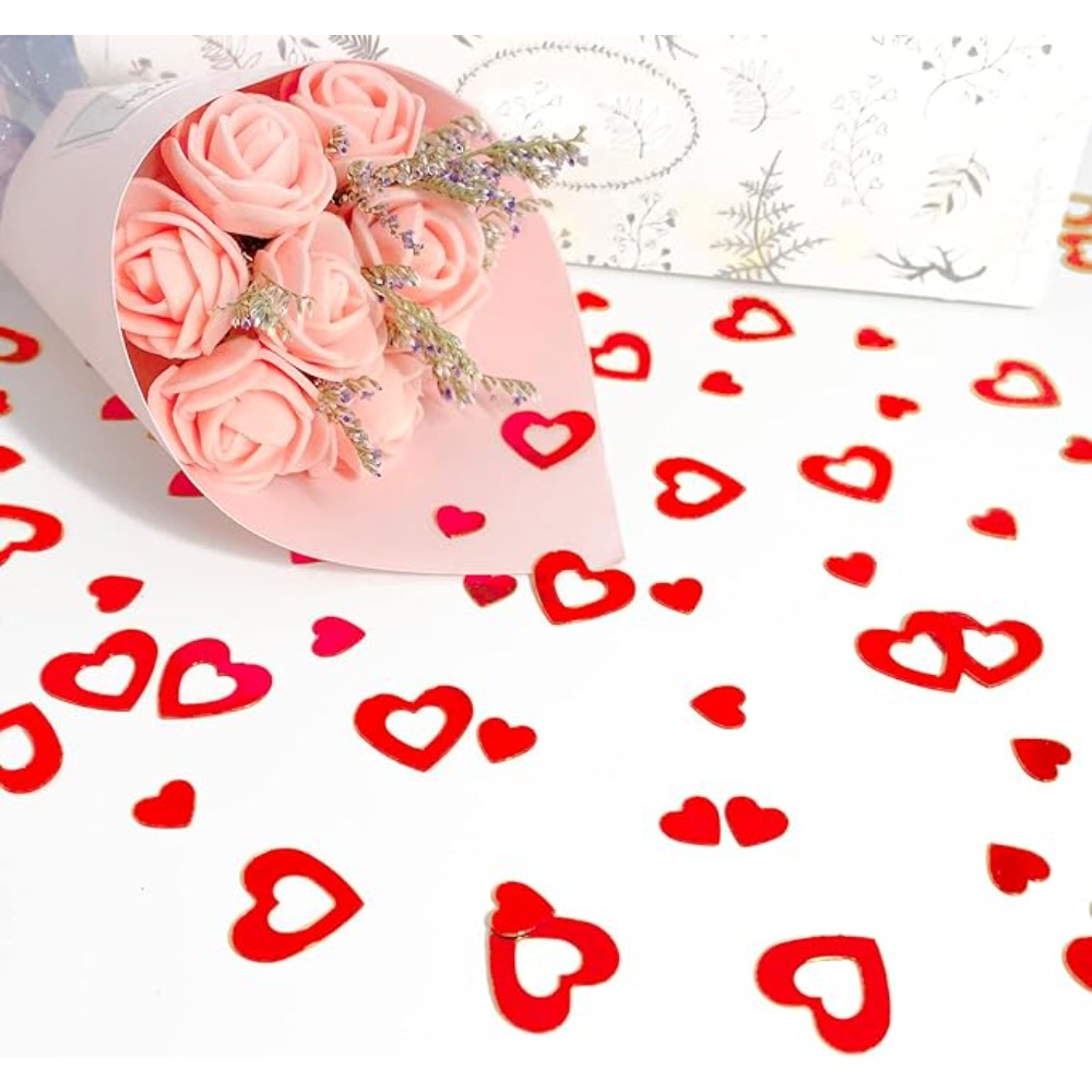 [FOL05328] Confetti hearts red