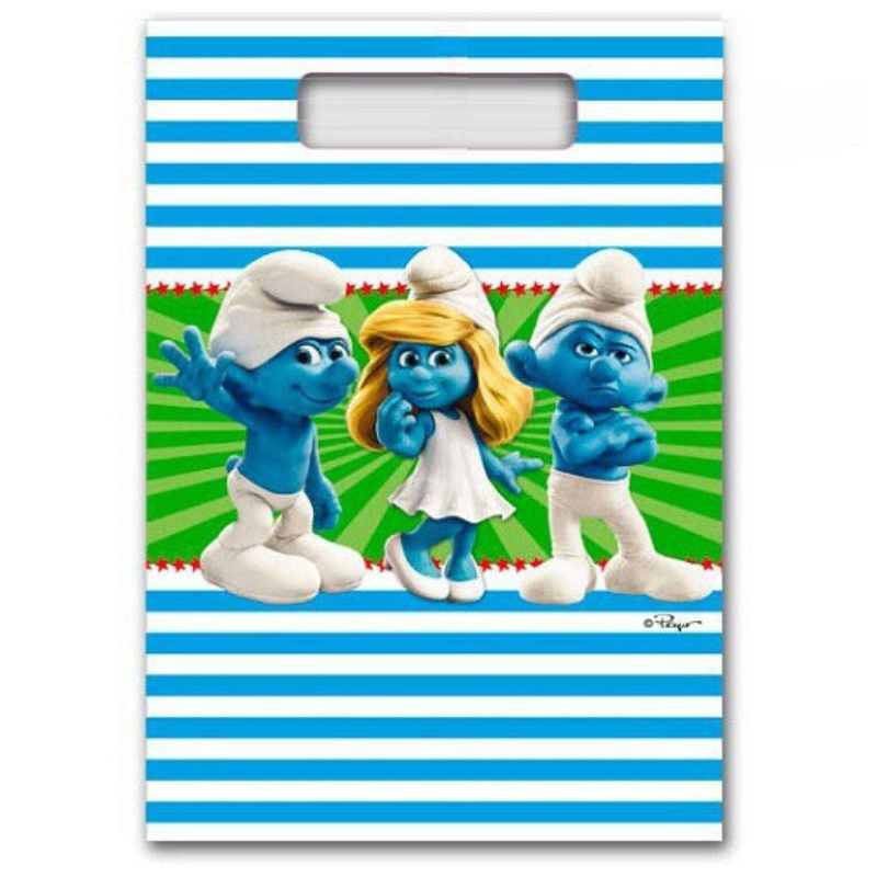 [FOL23404] Sachets de Fête Schtroumpfs Licence