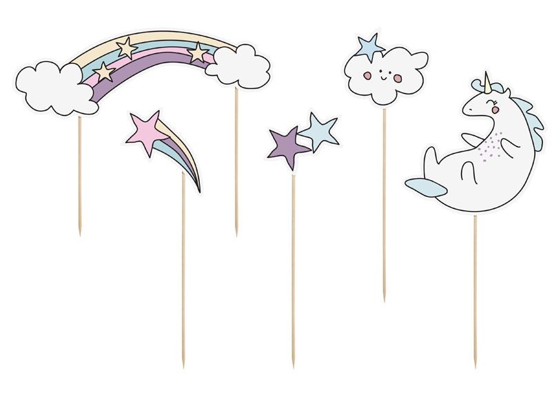 [PARKPT22] Unicorn Cake Topper