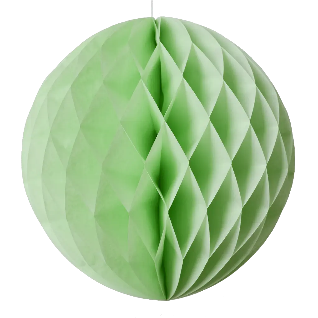 [FOL60306] Balle en nid d'abeille vert clair - 30 cm