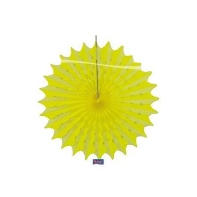 [FOL60381] Wabenfächer Neongelb 45 cm