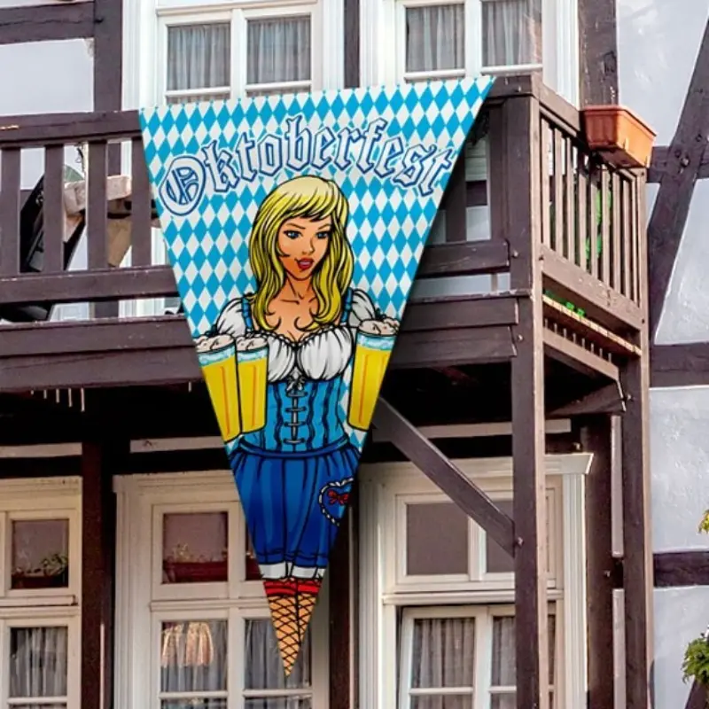 Méga fanion Oktoberfest - 90 x 150 cm