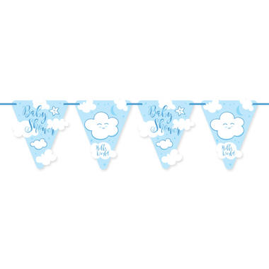 Guirlande Baby Shower Bleue