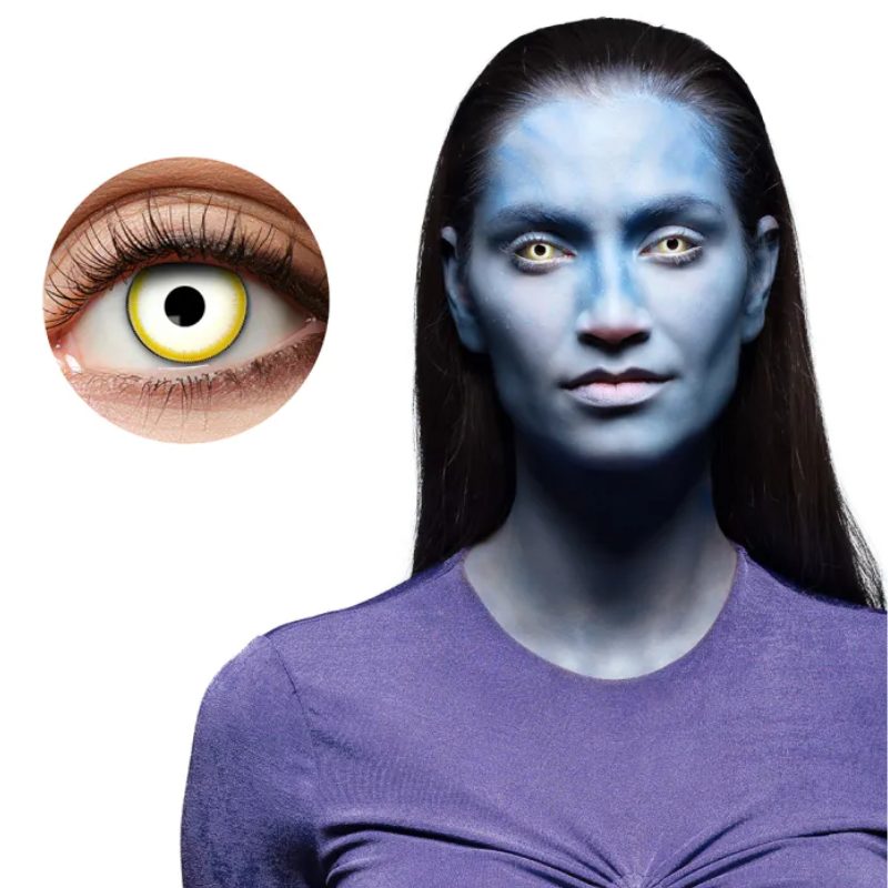 [ZOE84092041M49] Lentilles fantaisie Avatar - 3 mois