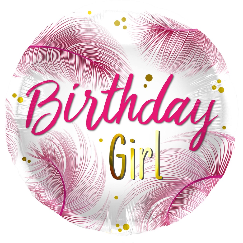 Ballon "Birthday Girl"