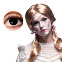 Lentilles fantaisies Blind black - 3 mois