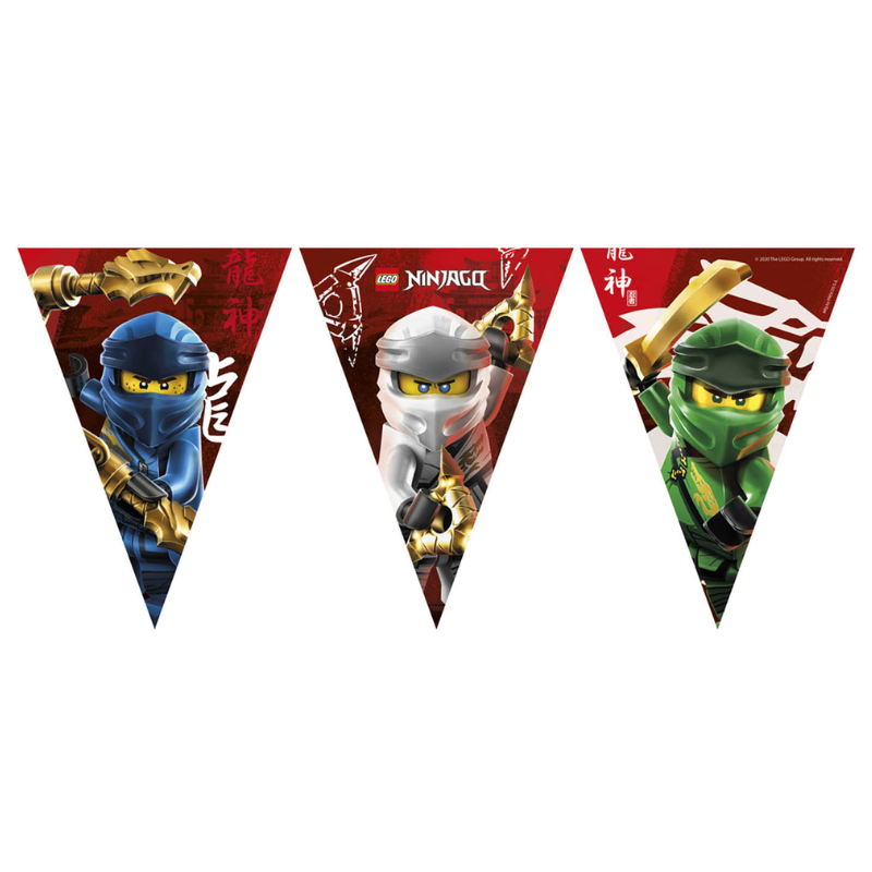 Guirlande 2,3 m Lego Ninjago Licence