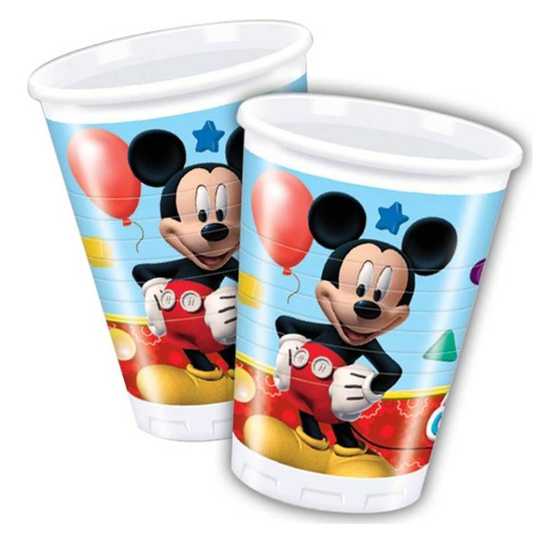 8 Gobelets Mickey Mouse©