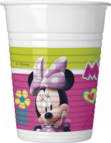 8 Becher Minnie Mouse Bow-tique Licence 200 ml