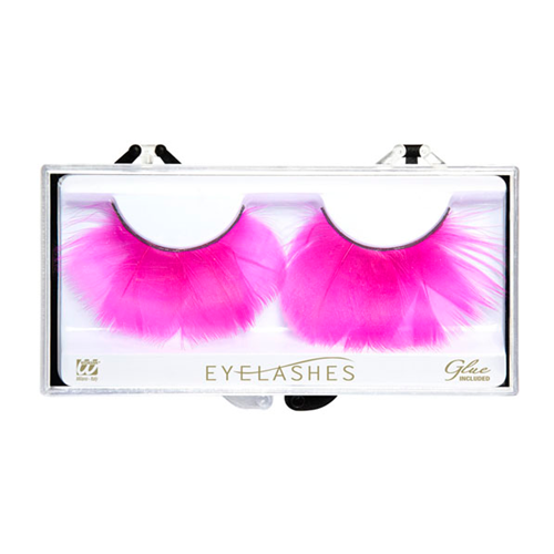 [WID8696K] Faux cils Plume Rose