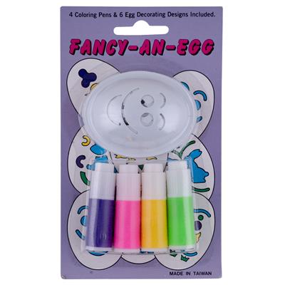 Décoration de Pâques : marqueurs + moules oeufs