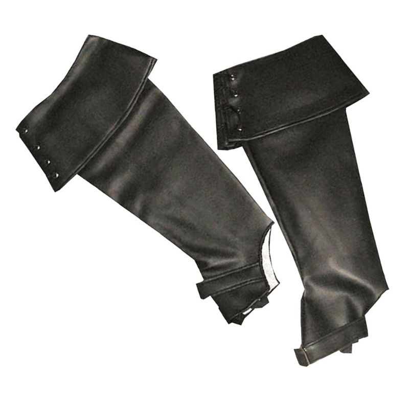 Sur-bottes noires - taille unique